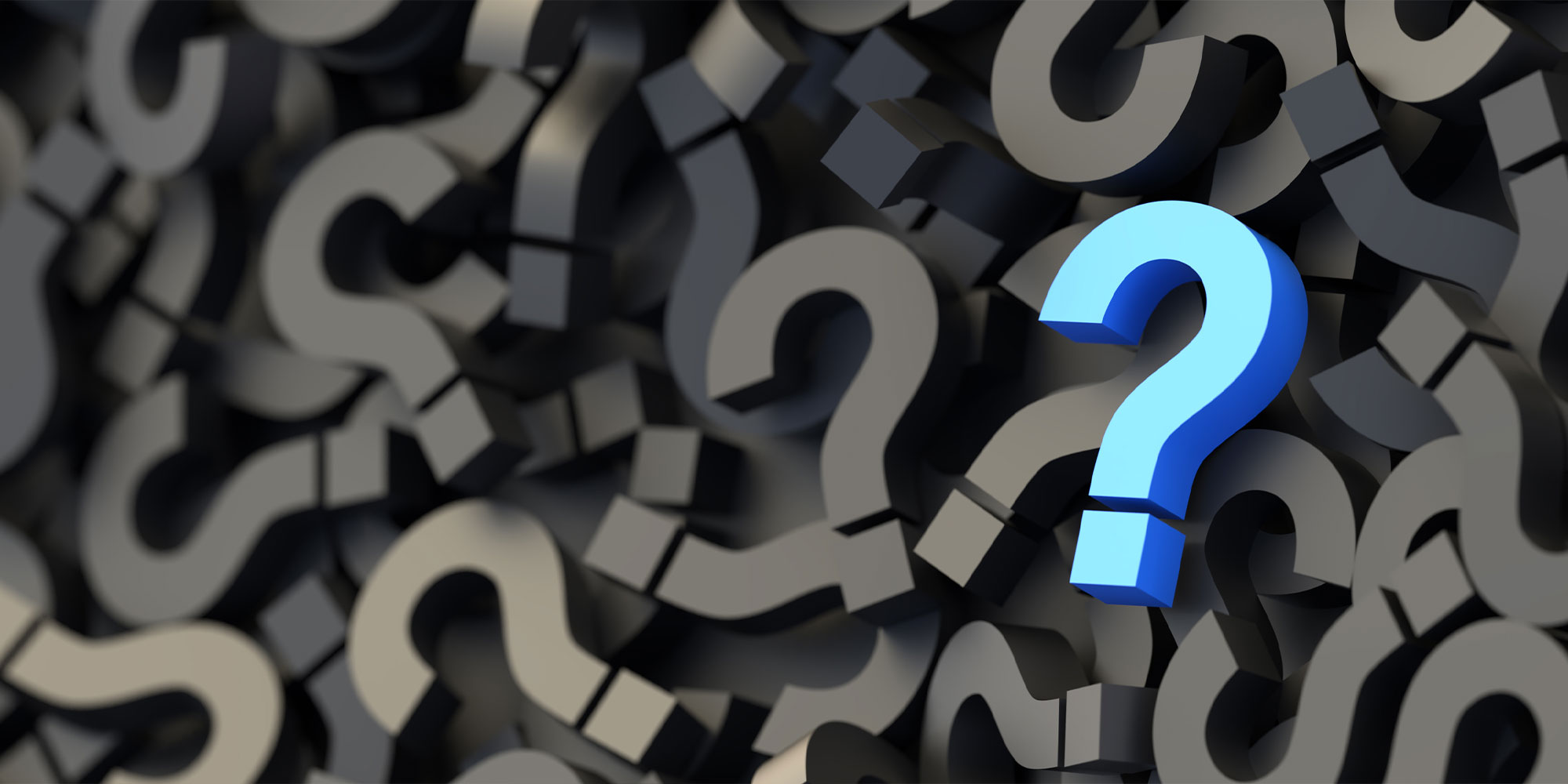 question mark symbol illustration
